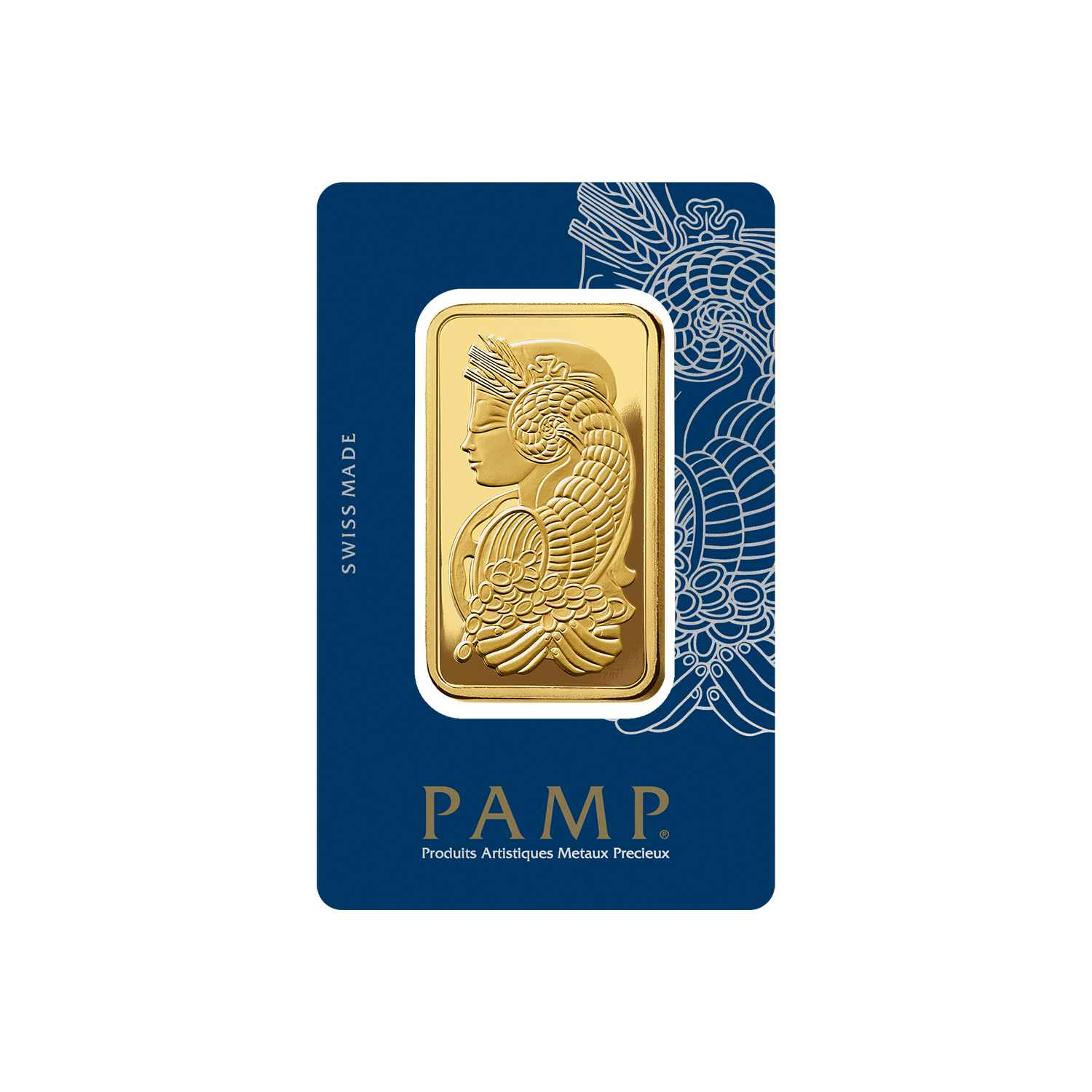 [50Gram] PAMP Fortuna Gold Minted Bar