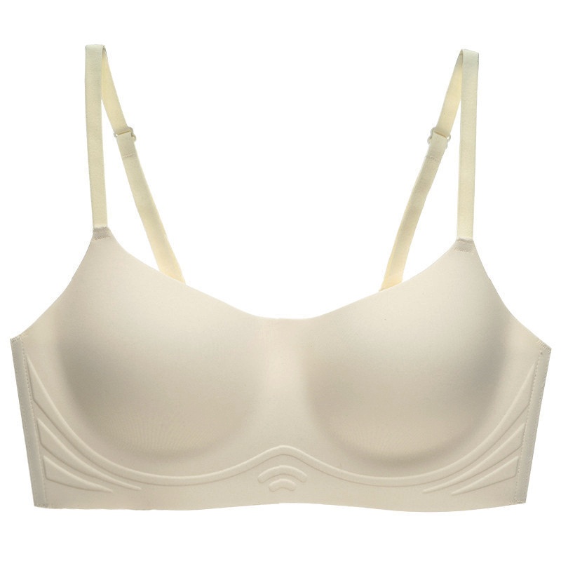 Stella Fashion Seamless Underwear Women's Small Chest Push Up Bra No Steel Ring Bra Ladies Underwear With Padded .