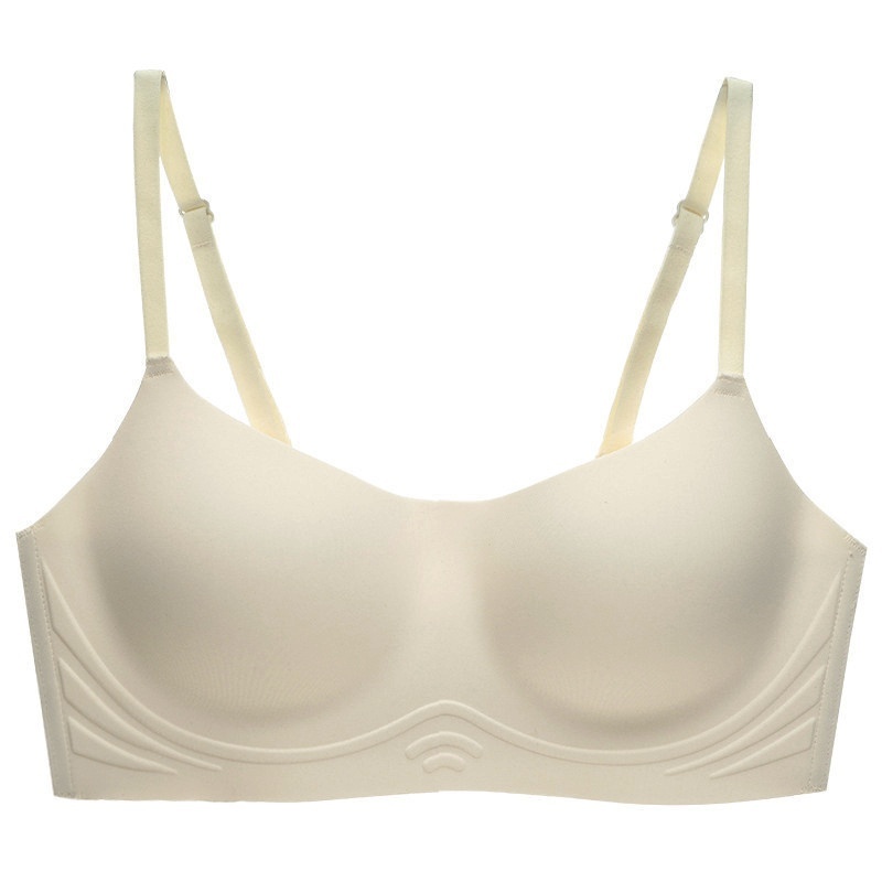 Stella Fashion Seamless Underwear Women's Small Chest Push Up Bra No Steel Ring Bra Ladies Underwear With Padded .