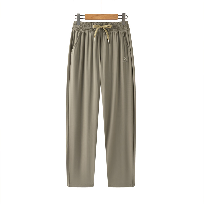 Stella Fashion Summer Breathable Sports Casual Pants – High Waist Loose Fit, Plus Size, Trendy Urban Style