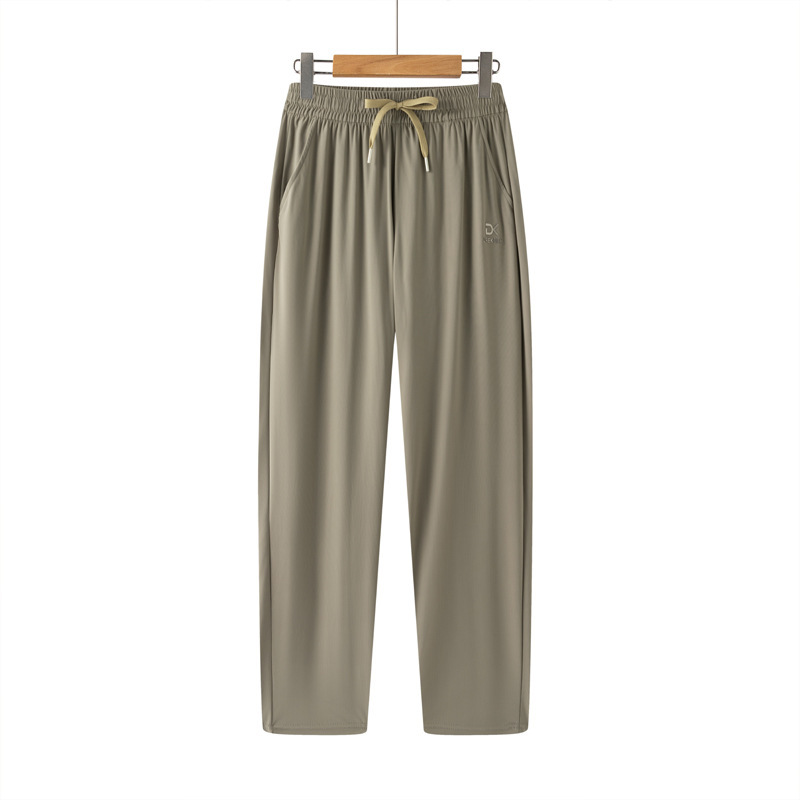 Stella Fashion Summer Breathable Sports Casual Pants – High Waist Loose Fit, Plus Size, Trendy Urban Style