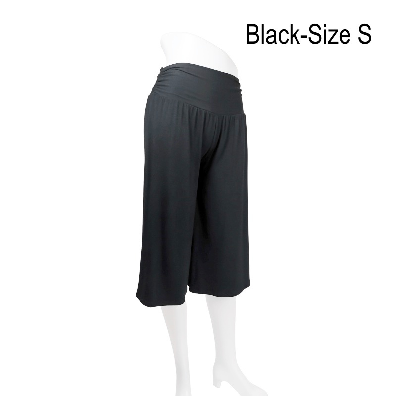 [Stella Fashion] Lady Pant Skirt Palazzo Cooling Soft and Comfortable Elastic, Bamboo Fibre Muslimah Pants Plus size