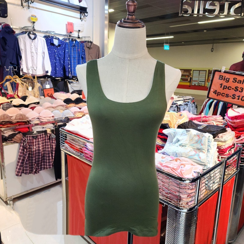 Stella Fashion [M-XL] 95% MODAL Bamboo Fabric Women Tank  Tops Elastic Vest Sexy Plus Size Tanks Camisoles
