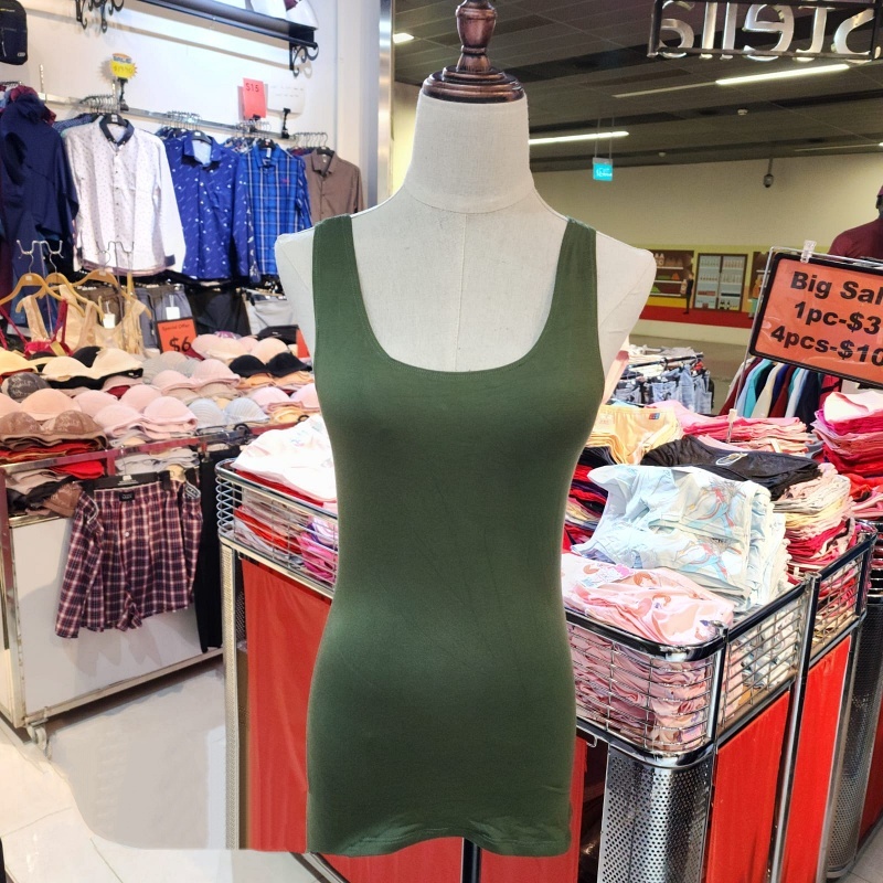 Stella Fashion [M-XL] 95% MODAL Bamboo Fabric Women Tank  Tops Elastic Vest Sexy Plus Size Tanks Camisoles