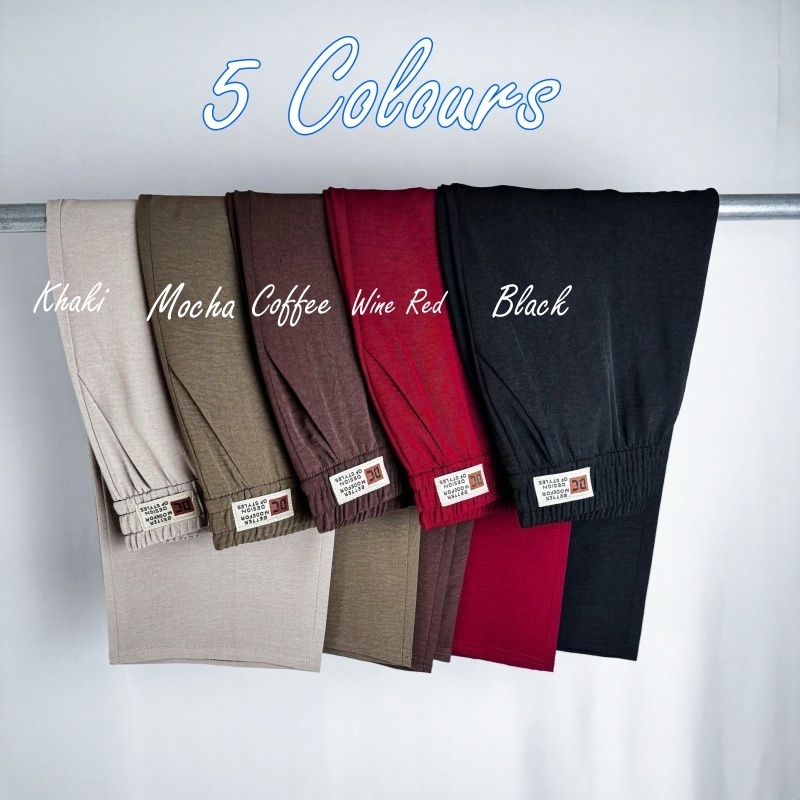 Stella Fashion Middle-Aged and Elderly Women's Pants Ice Silk Mother Pants Women's High Waist loose Stretch Thin Cropped Pants-Stella's Fashion