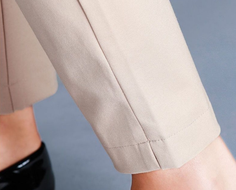Stella Fashion Spring and Summer new style small feet trousers women's nine-point pants autumn high waist was thin professional cigarette pants