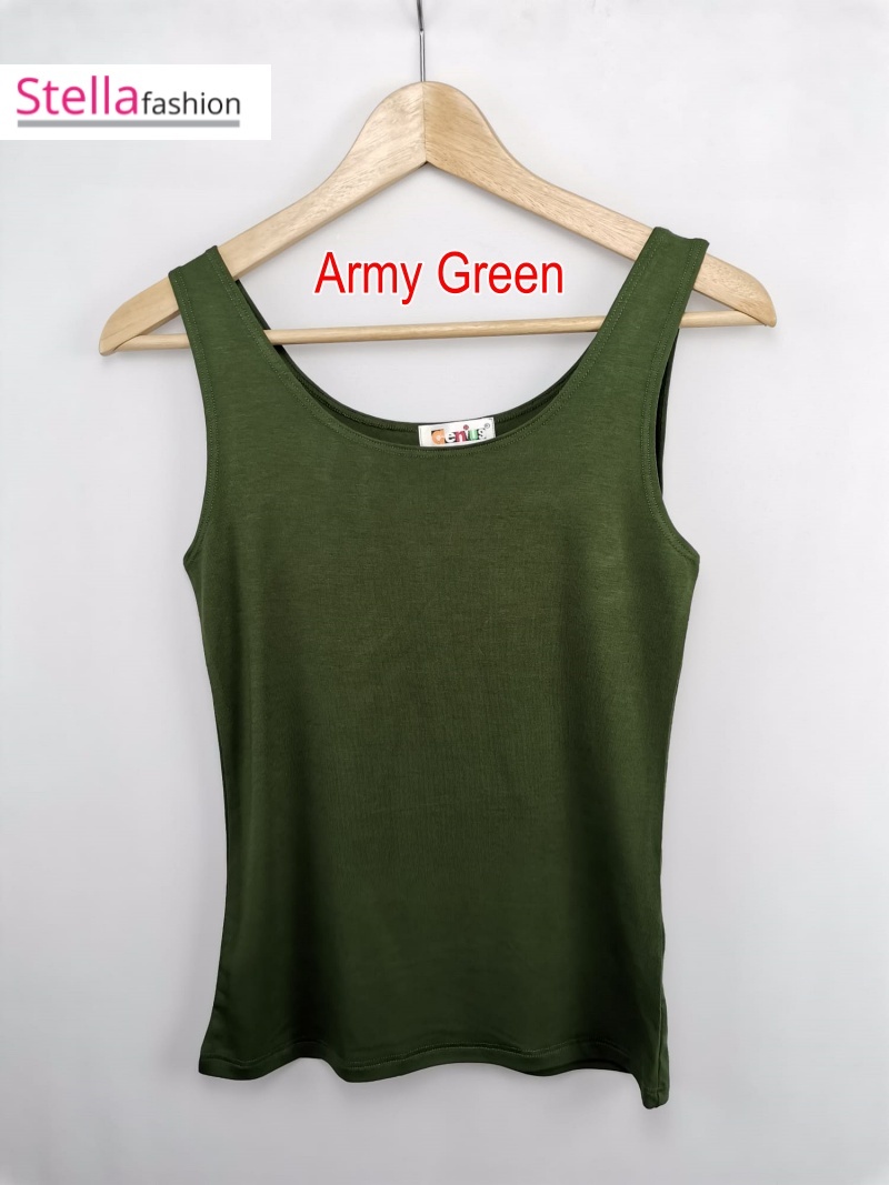Stella Fashion [M-XL] 95% MODAL Bamboo Fabric Women Tank  Tops Elastic Vest Sexy Plus Size Tanks Camisoles