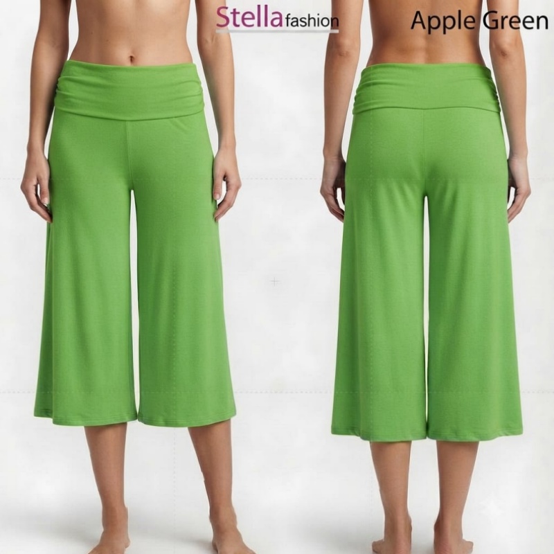 [Stella Fashion] Lady Pant Skirt Palazzo Cooling Soft and Comfortable