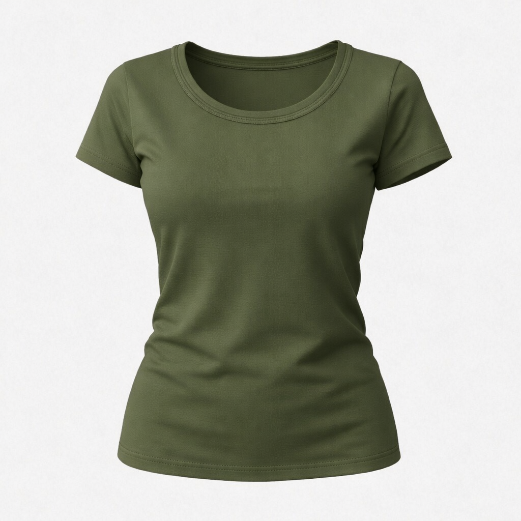 Stella Fashion Women Plus Size Short Sleeved Modal Bamboo fiber T-Shirt Round Neck Slim Casual Solid Color T-shirt