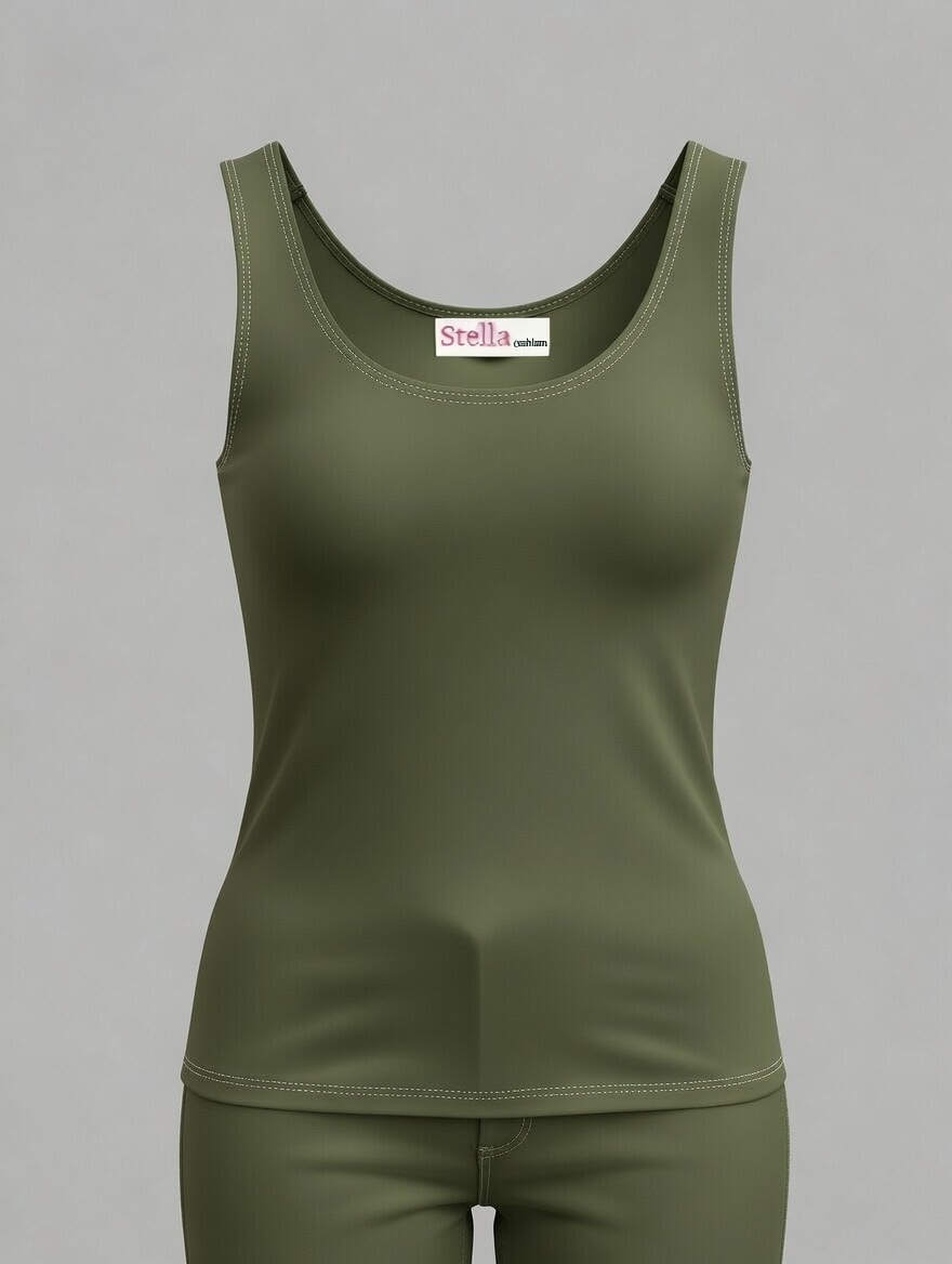 Stella Fashion [M-XL] 95% MODAL Bamboo Fabric Women Tank Tops Elastic