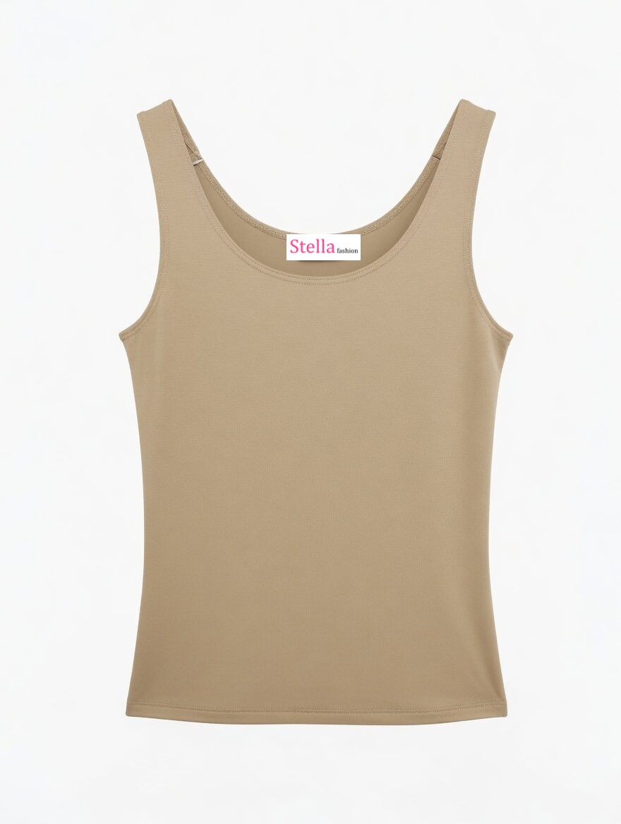 Stella Fashion [M-XL] 95% MODAL Bamboo Fabric Women Tank  Tops Elastic Vest Sexy Plus Size Tanks Camisoles