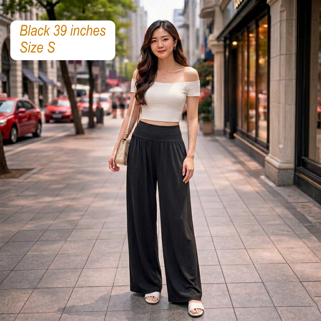 Stella Fashion Ready Stock Long Pants Muslimah Wear Ladies Long Pant S