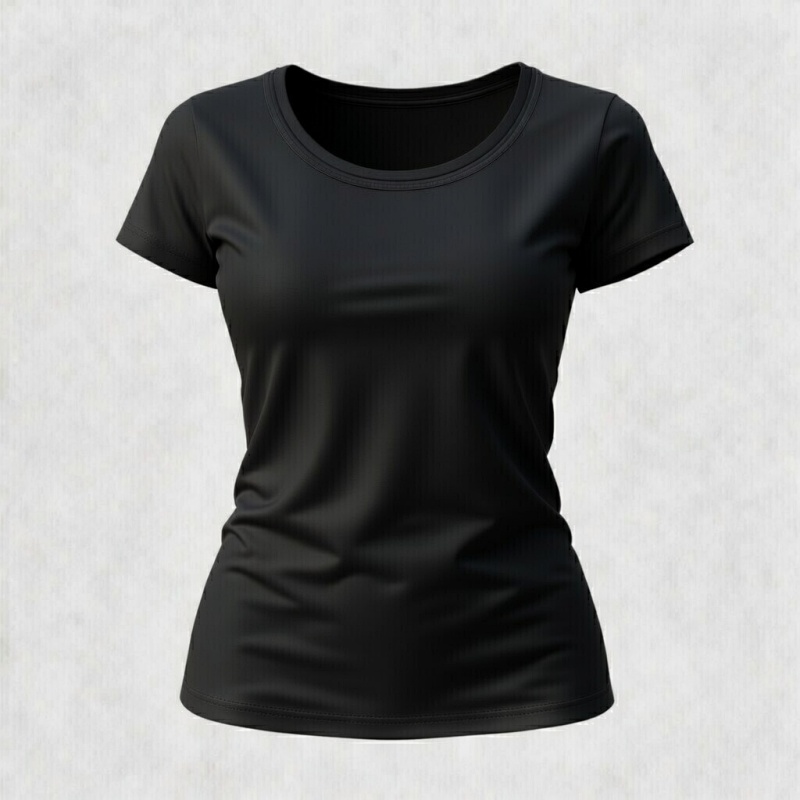 Stella Fashion Women Plus Size Short Sleeved Modal Bamboo fiber T-Shir