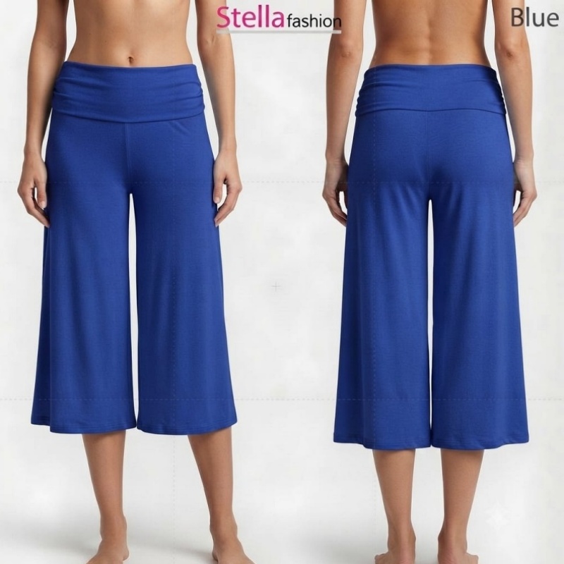 [Stella Fashion] Lady Pant Skirt Palazzo Cooling Soft and Comfortable