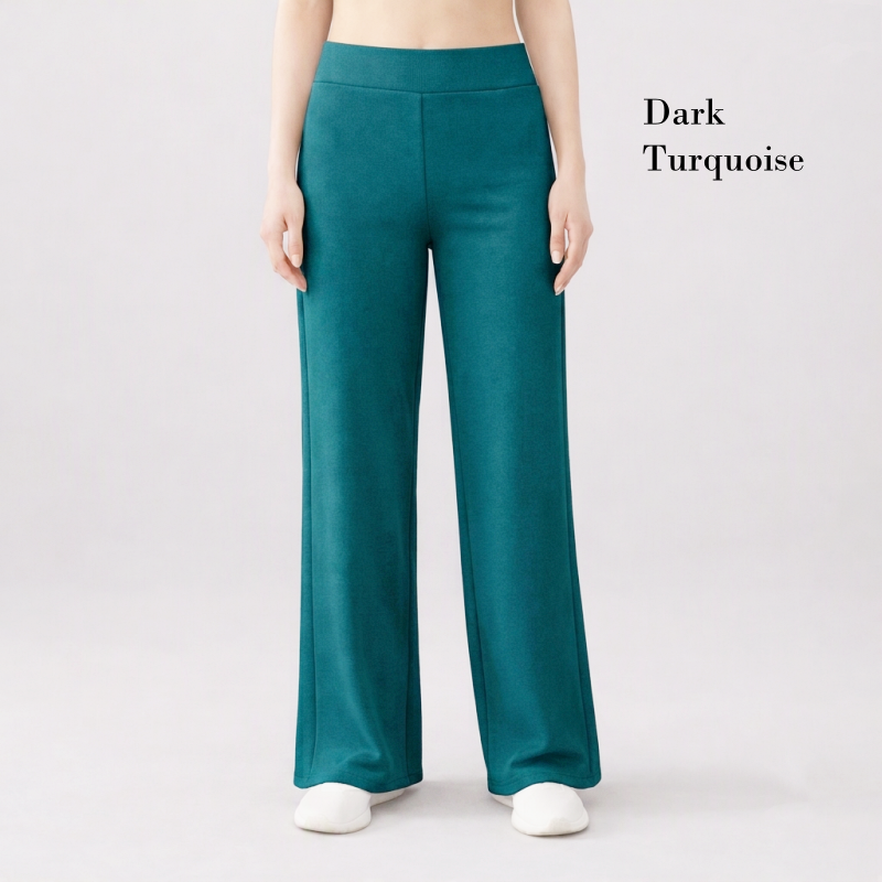 Stella Fashion Women's Elastic Straight Long Pants Seluar panjang perempuan
