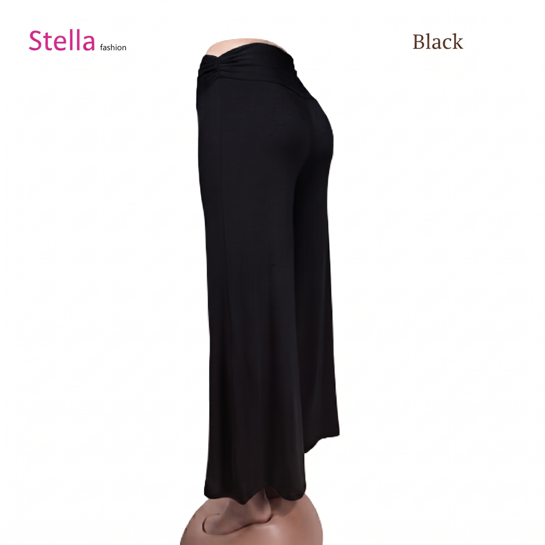 Stella Fashion Ready Stock  Long Pants Muslimah Wear Ladies Long Pant Skirt  Palazzo Pants Plus Size