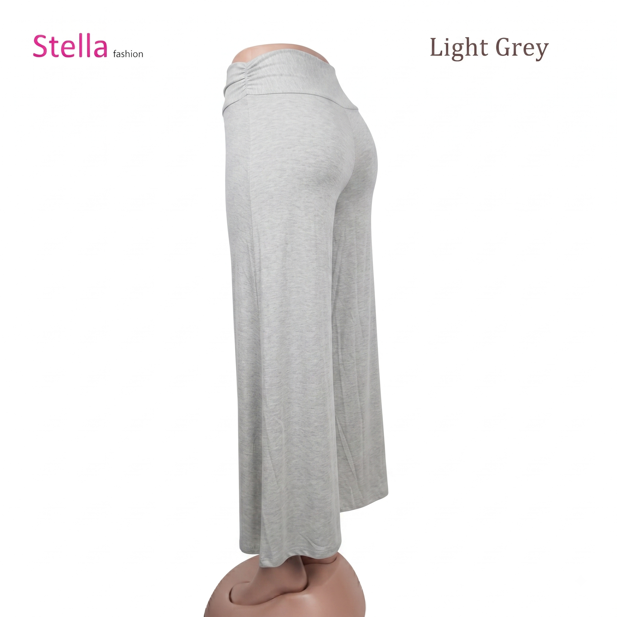 Stella Fashion Ready Stock  Long Pants Muslimah Wear Ladies Long Pant Skirt  Palazzo Pants Plus Size
