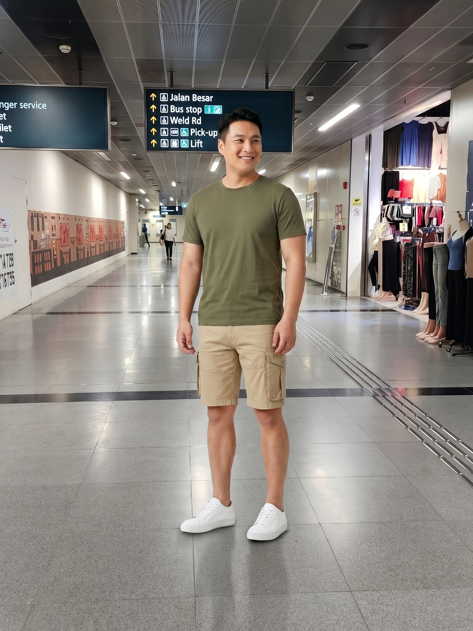 Stella Fashion Men Cotton bermuda Cargo Pants Summer Pocket Pants Plain Casual Short Pants for Men