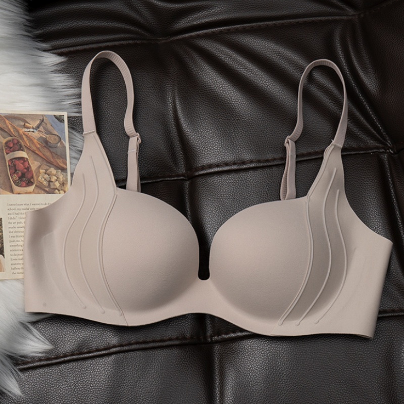 Stella Fashion Seamless Push Up Bra for Women Small Breasts Gathered T