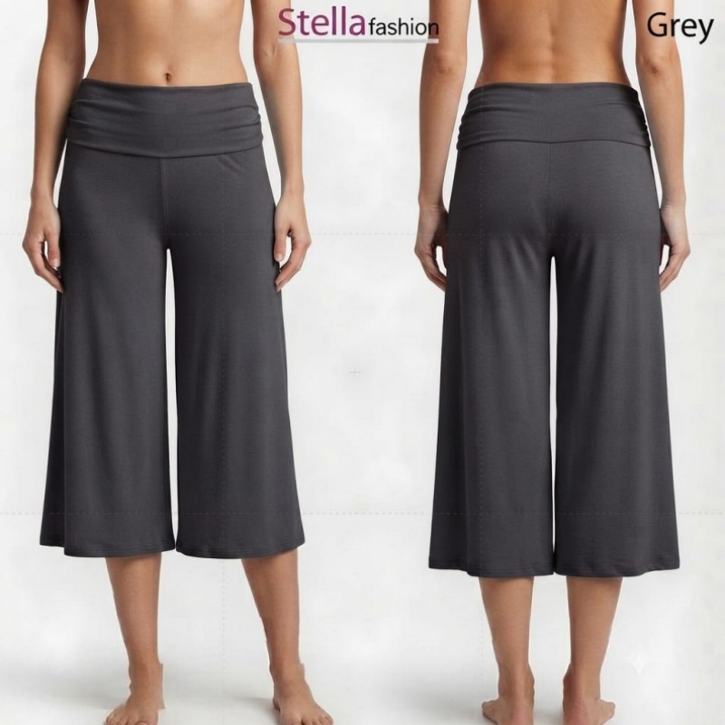 [Stella Fashion] Lady Pant Skirt Palazzo Cooling Soft and Comfortable