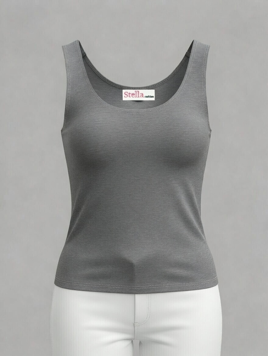 Stella Fashion [M-XL] 95% MODAL Bamboo Fabric Women Tank  Tops Elastic Vest Sexy Plus Size Tanks Camisoles
