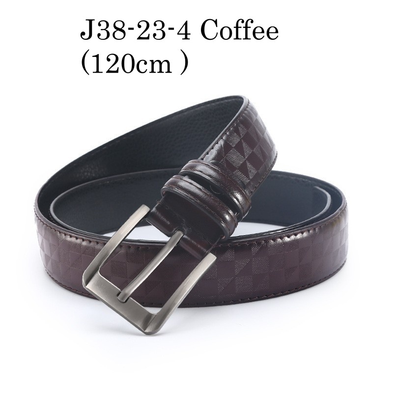 Stella Fashion Men's alloy pin buckle belt PU belt Jeans belt casual all-match pin buckle belt