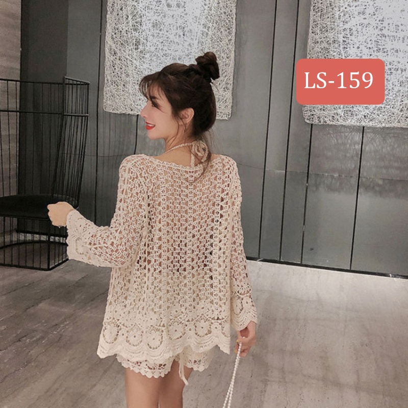 Stella Fashion Knitted Sunscreen Cardigan Thin Style Women Loose Outer