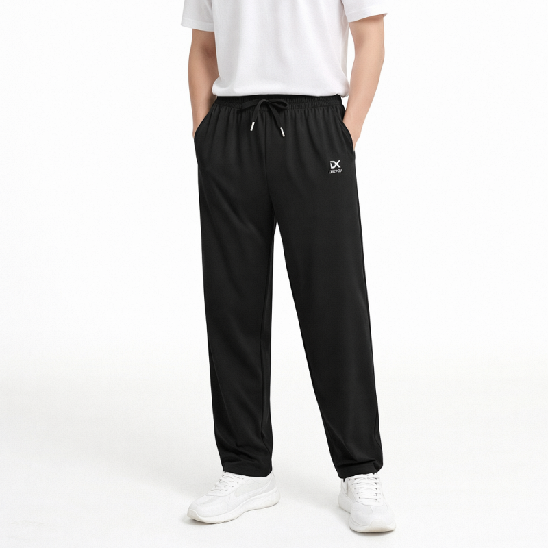 Stella Fashion Summer Breathable Sports Casual Pants – High Waist Loose Fit, Plus Size, Trendy Urban Style