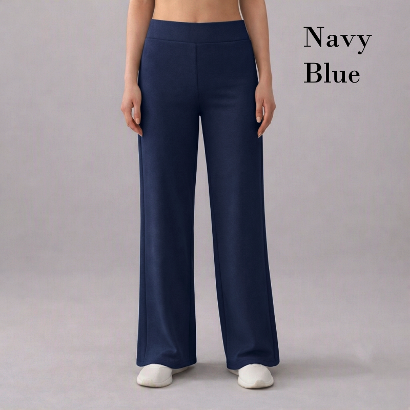 Stella Fashion Women's Elastic Straight Long Pants Seluar panjang perempuan
