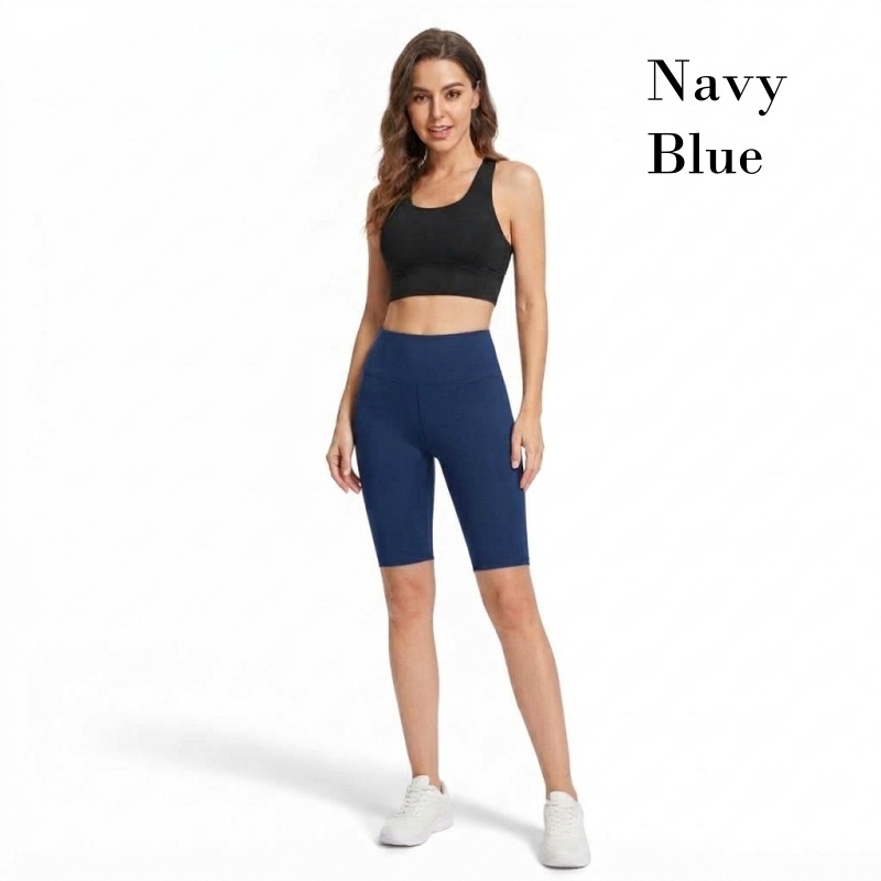 Stella Fashion High Waist Modal Cropped Leggings Half Length Safety Pants Leggings Women Plus Size Slimming Middle Pants