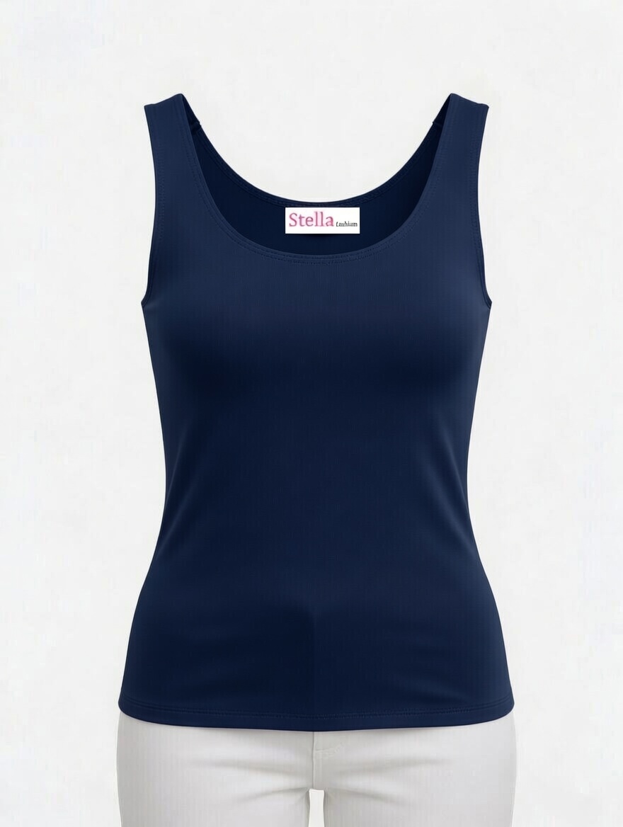 Stella Fashion [M-XL] 95% MODAL Bamboo Fabric Women Tank  Tops Elastic Vest Sexy Plus Size Tanks Camisoles