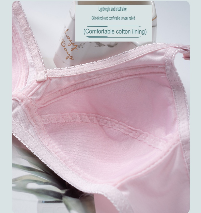 [Stella Fashion] Comfort Wireless Bra for Elderly Women | Soft Cotton Full Cup | Easy Wear & Support