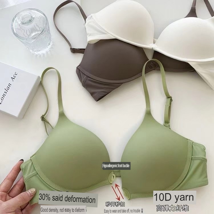 Stella Fashion Women's Seamless Padded Bra | Wireless Underwear | Push Up Comfort Bra | Basic Solid Color | Everyday Lingerie 