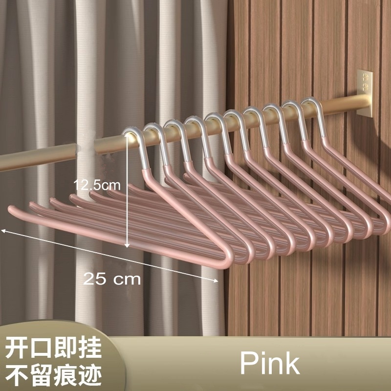 Stella Fashion Anti Slip Z Shaped Stainless Steel Pant Hanger Open Ended Towel Clothes Hangers Penyangkut Seluar