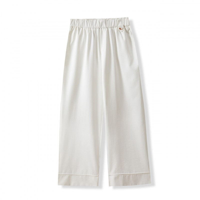 Stella Fashion Women’s High Waist Cropped Wide-Leg Pants | Cooling & Lightweight | Flattering Fit | Office Casual