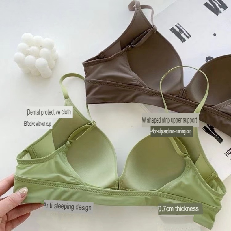 Stella Fashion Women's Seamless Padded Bra | Wireless Underwear | Push Up Comfort Bra | Basic Solid Color | Everyday Lingerie 