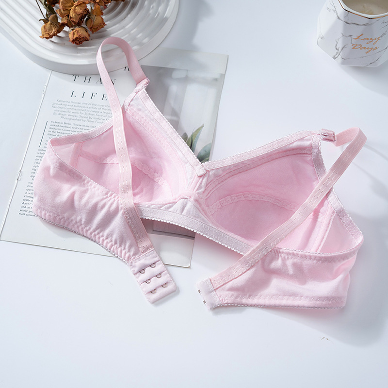 [Stella Fashion] Comfort Wireless Bra for Elderly Women | Soft Cotton Full Cup | Easy Wear & Support