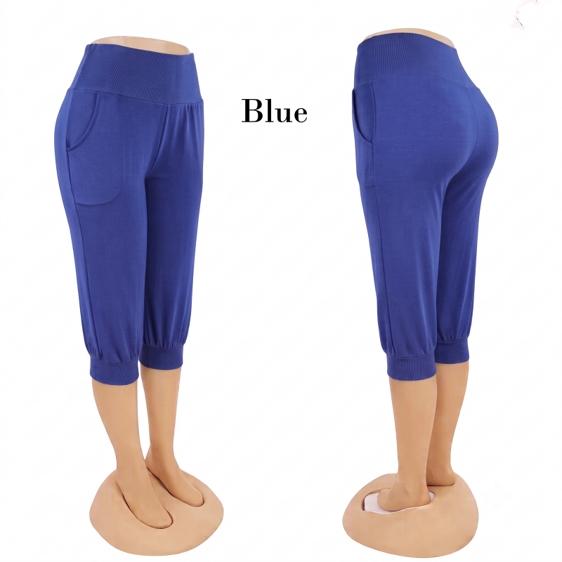 Stella Fashion MODAL Women 3/4 Alibaba Pant  Plus Size Muslimah Pants With Pockets