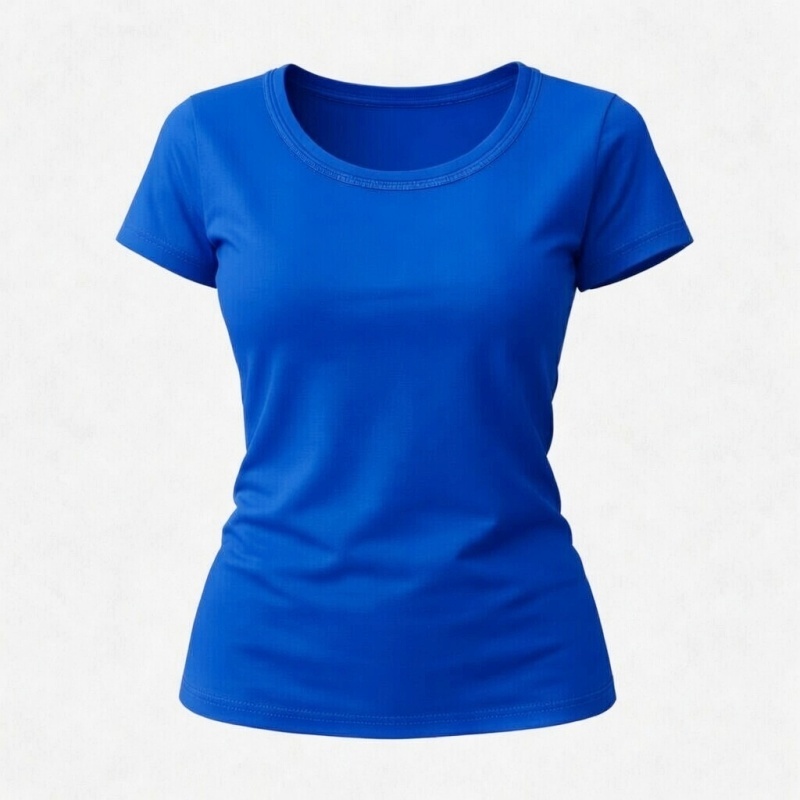 Stella Fashion Women Plus Size Short Sleeved Modal Bamboo fiber T-Shirt Round Neck Slim Casual Solid Color T-shirt