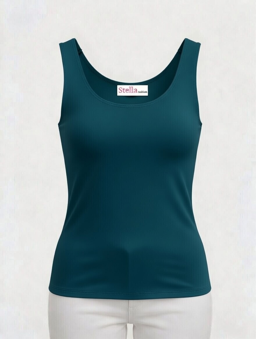 Stella Fashion [M-XL] 95% MODAL Bamboo Fabric Women Tank  Tops Elastic Vest Sexy Plus Size Tanks Camisoles