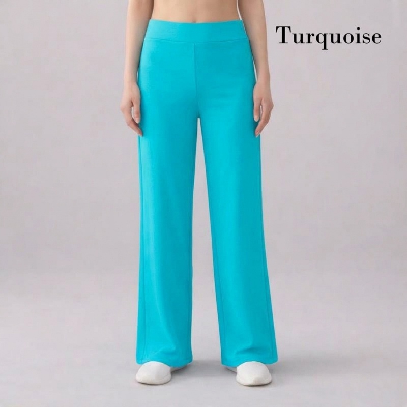 Stella Fashion Women's Elastic Straight Long Pants Seluar panjang perempuan