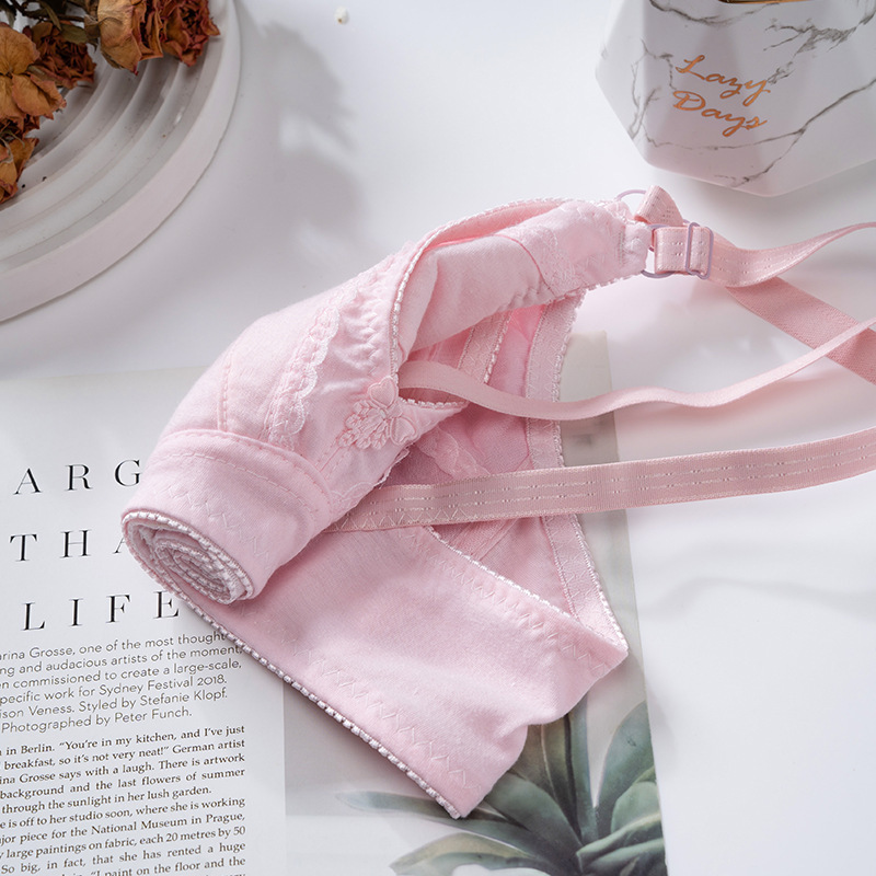 [Stella Fashion] Comfort Wireless Bra for Elderly Women | Soft Cotton Full Cup | Easy Wear & Support