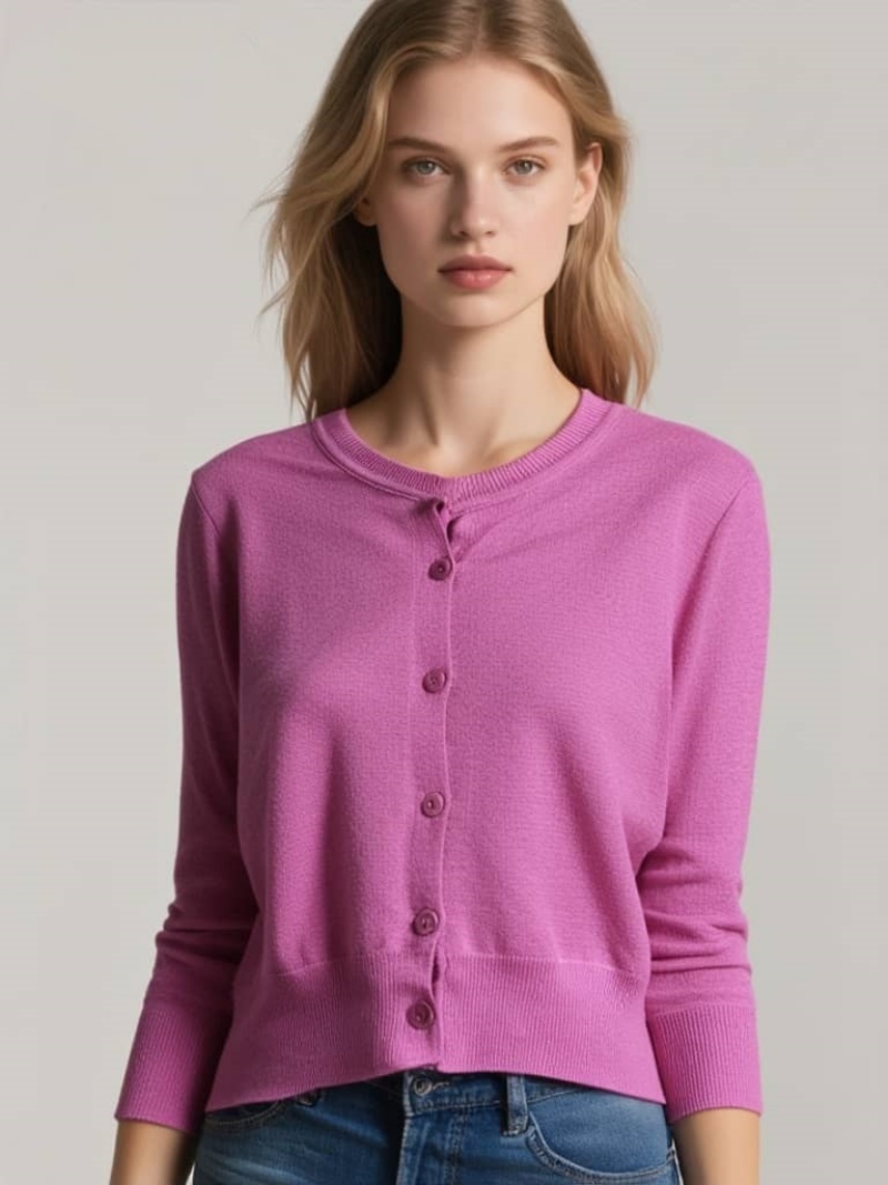 Stella Fashion New knitted Sunscreen Cardigan Women's Short Jack Long 