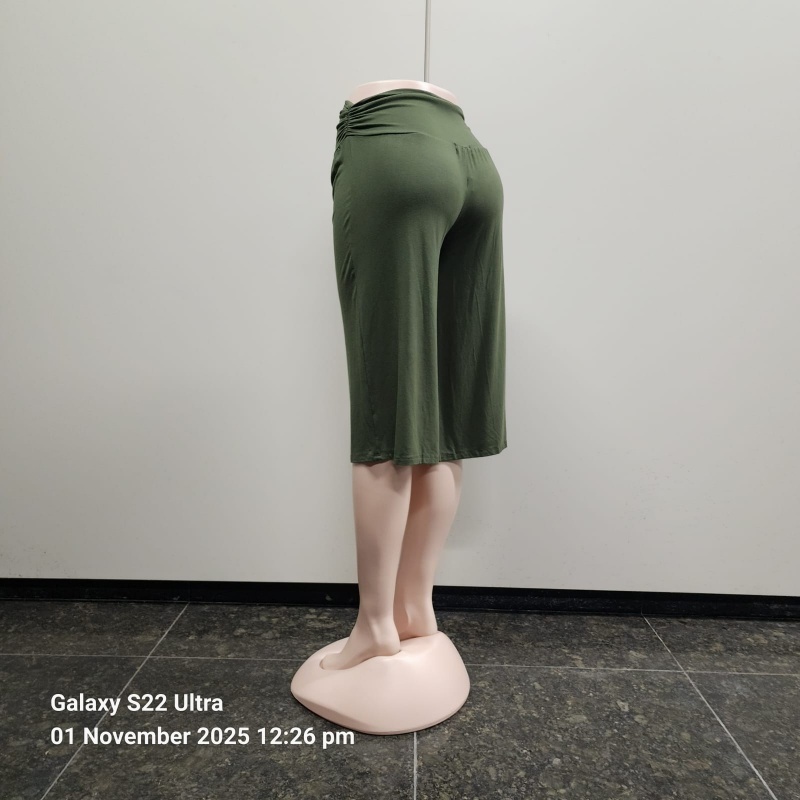 [Stella Fashion] Lady Pant Skirt Palazzo Cooling Soft and Comfortable Elastic, Bamboo Fibre Muslimah Pants Plus size