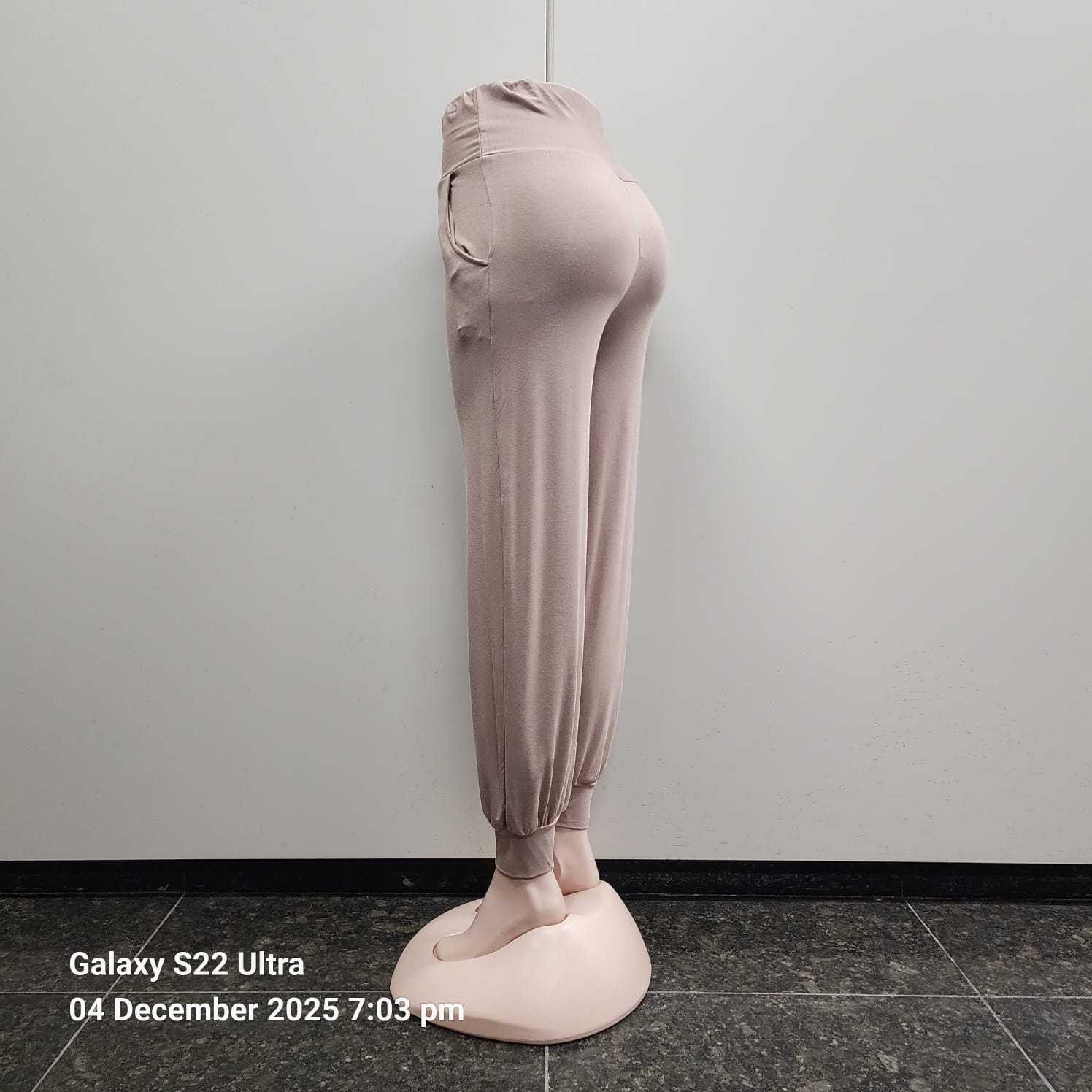 [Stella Fashion]  Ladies Long Alibaba Pant  Plus Size Muslimah Pants High Waist Pants MODAL Bamboo Fibre