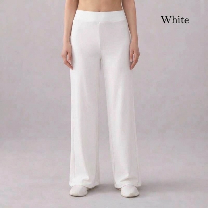 Stella Fashion Women's Elastic Straight Long Pants Seluar panjang perempuan