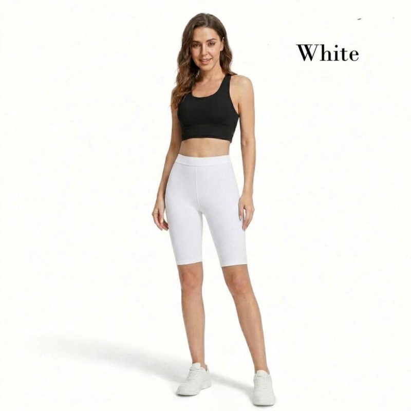 Stella Fashion High Waist Modal Cropped Leggings Half Length Safety Pants Leggings Women Plus Size Slimming Middle Pants
