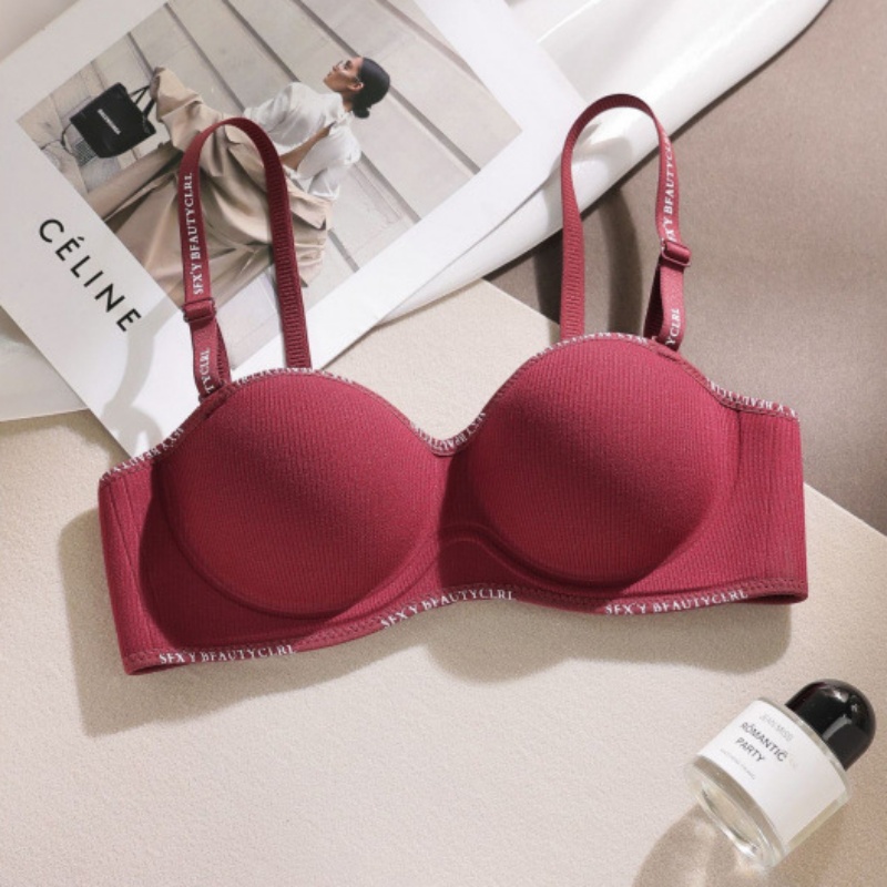 Stella Fashion Korean Fashion Wireless Bra - Anti-Sagging Seamless Pad