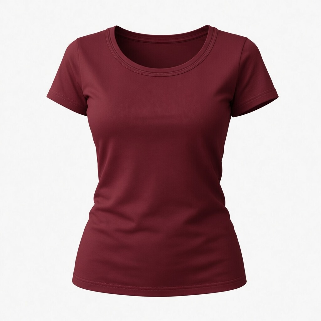 Stella Fashion Women Plus Size Short Sleeved Modal Bamboo fiber T-Shirt Round Neck Slim Casual Solid Color T-shirt