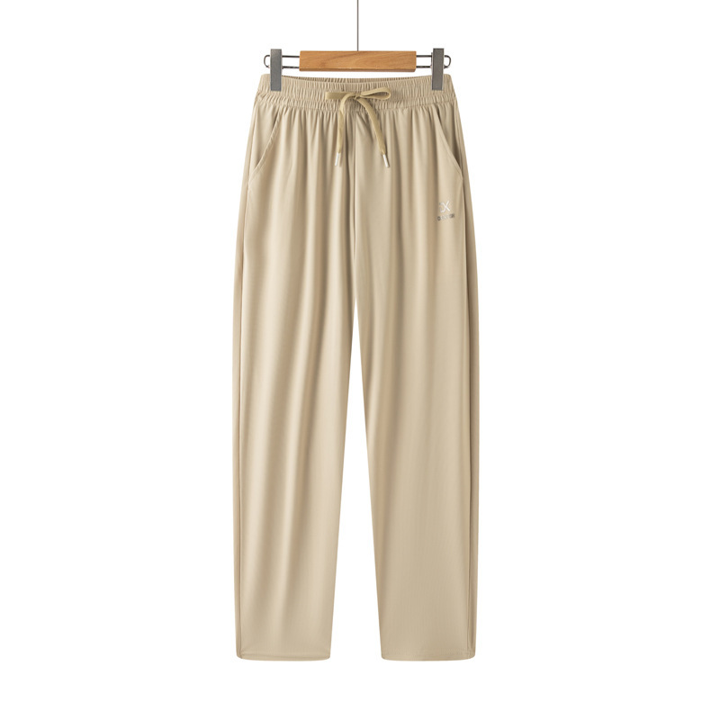 Stella Fashion Summer Breathable Sports Casual Pants – High Waist Loose Fit, Plus Size, Trendy Urban Style